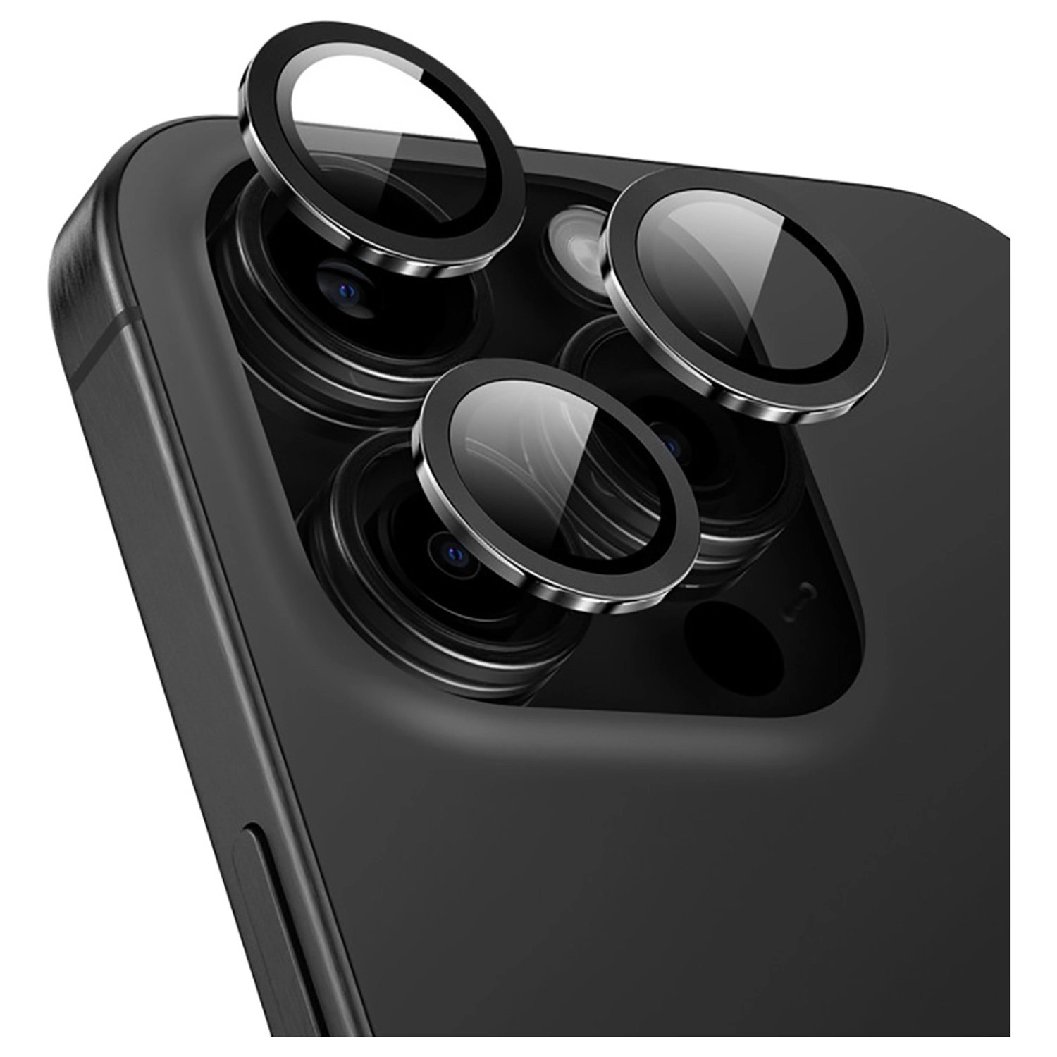 Clear Anti-Fingerprint Camera Lens Protector for iPhone 16 Pro