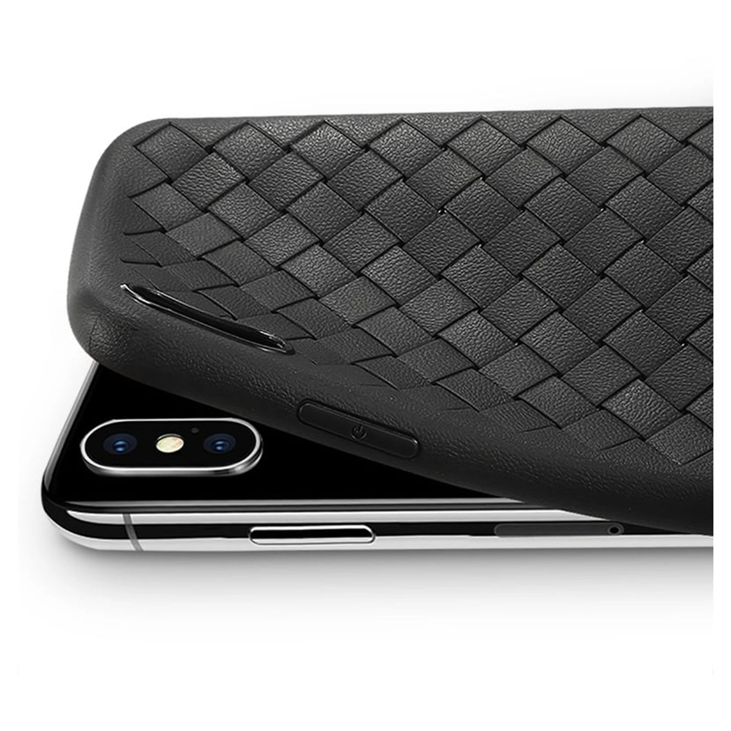 Woven Protective Case Back Case for iPhone XR