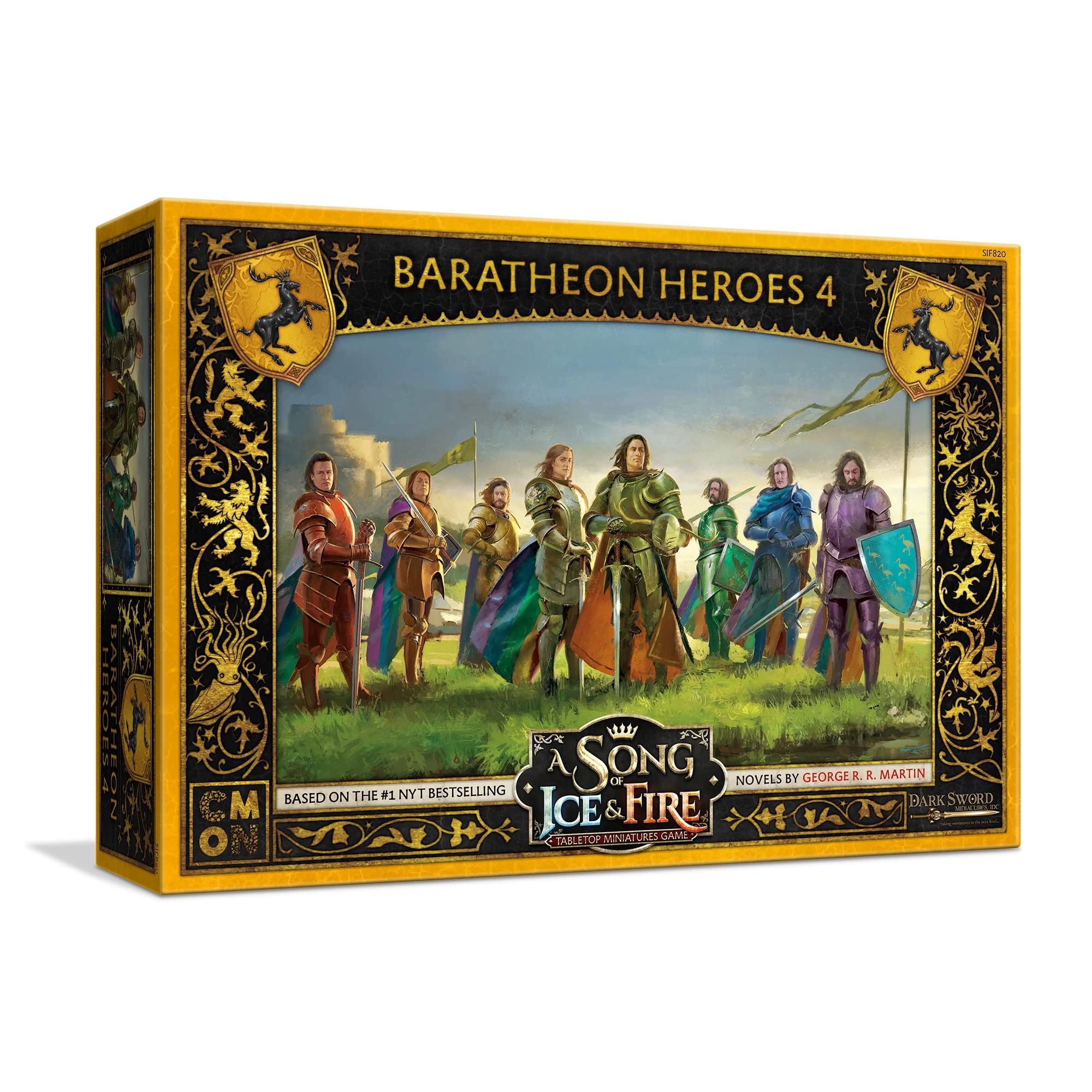 A Song Of Ice And Fire: Baratheon Heroes Iiii Box Set - Tabletop Miniatures
