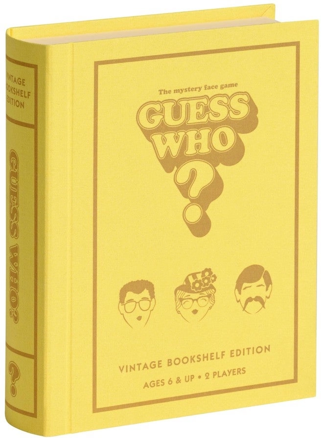 WS Game Company Guess Who?: Vintage Bookshelf Edition