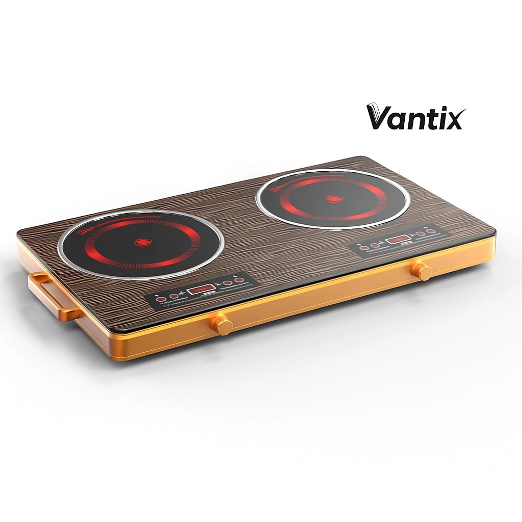 Vantix Double Infrared Cooktop 371475232266 INDUCTION Cooker
