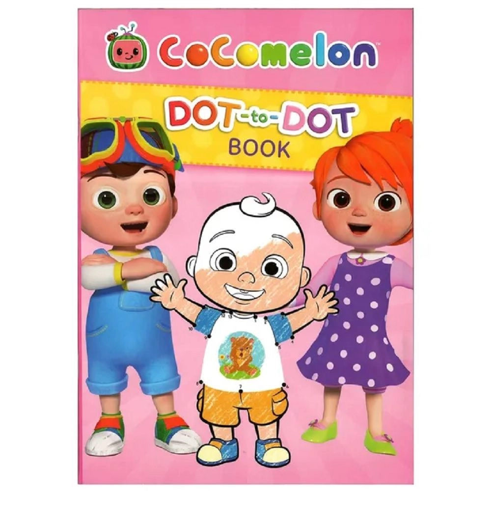 Alligator Cocomelon Dot to Dot Book - 3 +