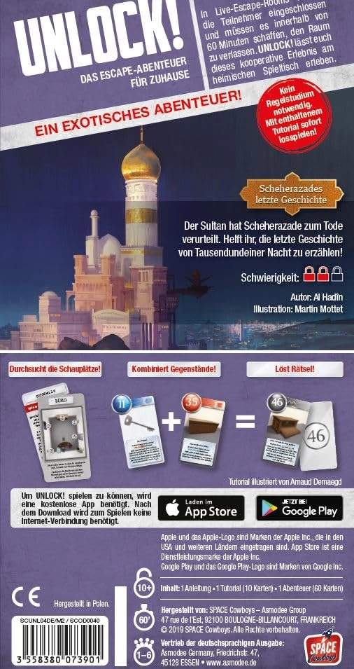 Unlock!: Scheherazades Last Story (German)