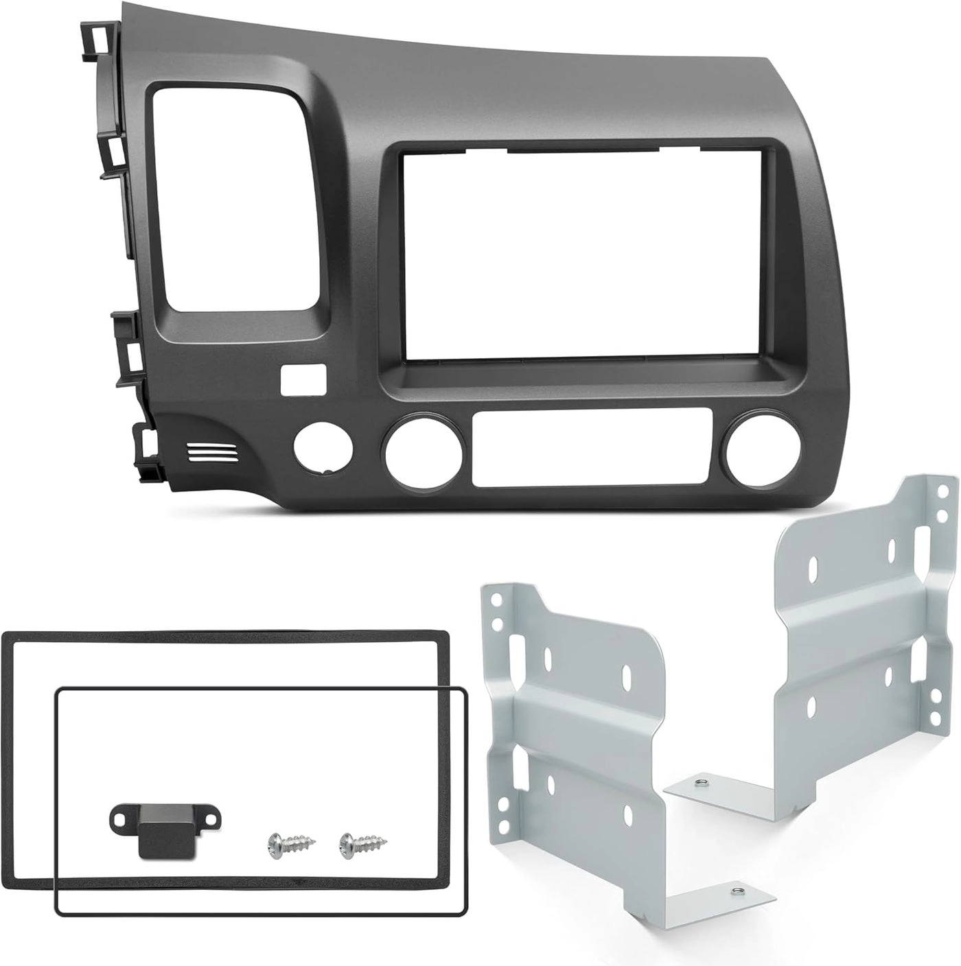 NuIth Double DIN Radio Dash Kit - Honda Civic 2006-2011
