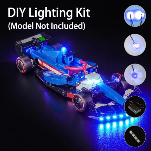 LED Light Kit for LEGO 77246 - Plastic 1 less than 5V