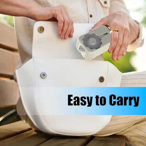 Oura Ring 4 Charger Case - Soft Off-white Keychain