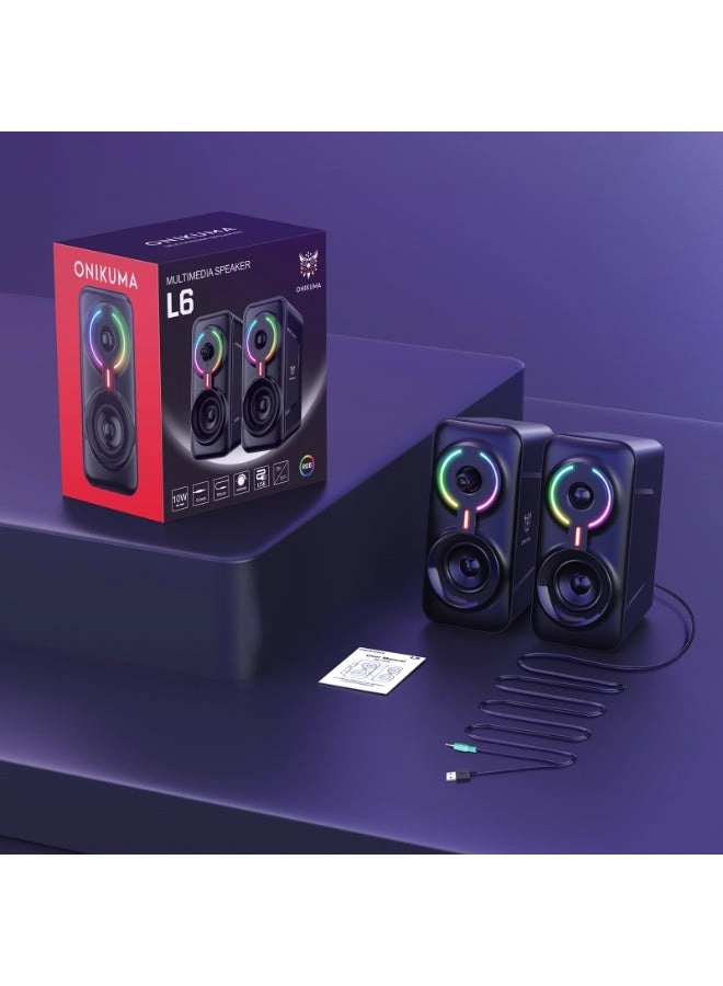 L6 - RGB Wired Multimedia Stereo