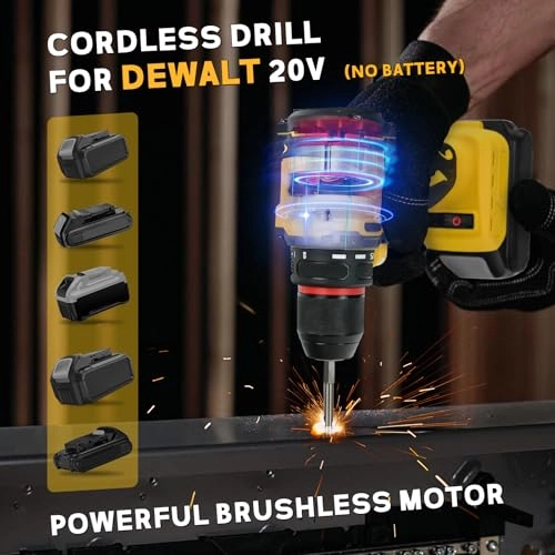 YO-1 - 60N.M Brushless 3/8" Keyless Chuck