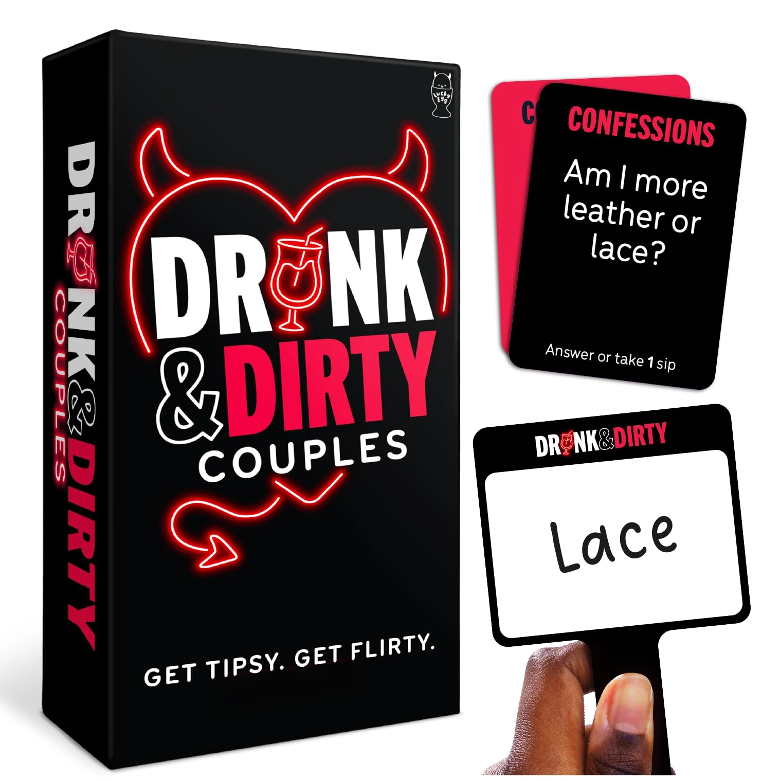 Lucky Egg Drunk & Dirty - English Adult