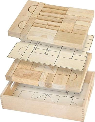 VIGA Unit Block Set - 46 pcs