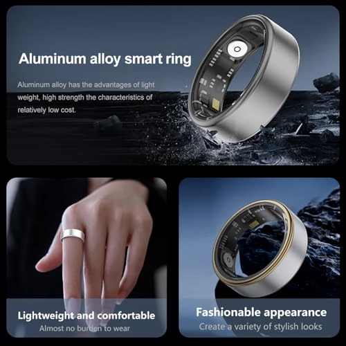 Smart Ring - Heart Rate Monitor Fitness Tracker