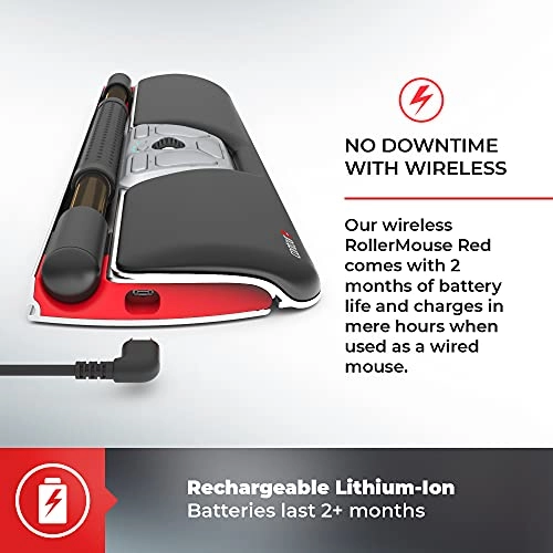 RollerMouse Red - Wireless