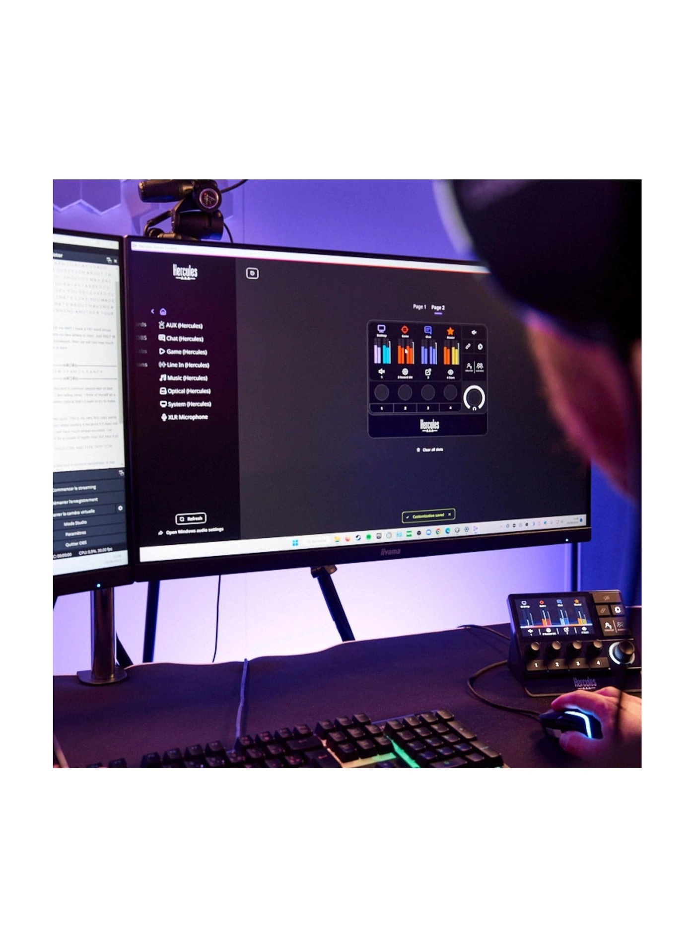 Stream 200 XLR - LCD Screen High Resolution Encoders