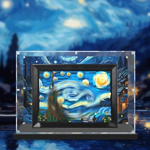 Acrylic Display Case - Compatible with 21333 42 x 15 x 35 cm