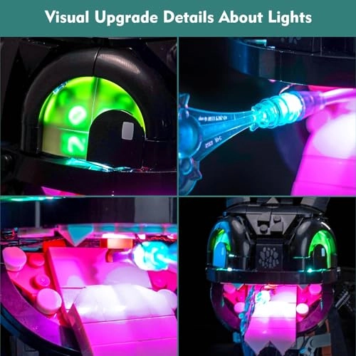 Light kit for LEGO How to Train Your Dragon: Toothless 10375 - Plastic 1 less than 5V