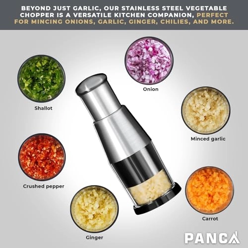 Push Chopper - Stainless Steel Manual