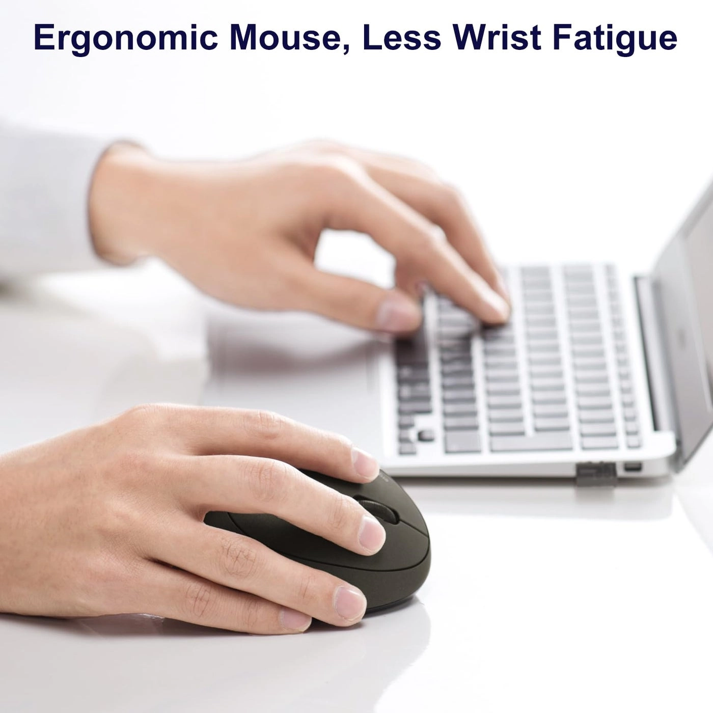 Ergonomic Vertical Optical Mouse - Wireless