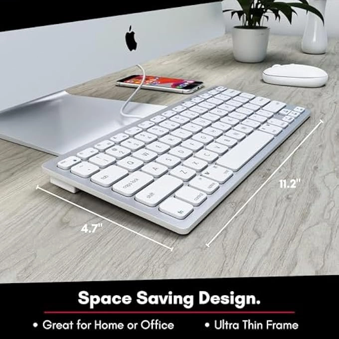 MINI USB SLIM 78 KEY - QWERTY Wired