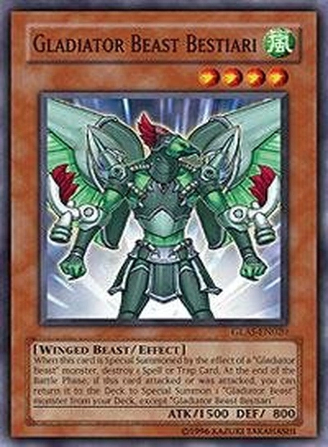 Yu-Gi-Oh! Gladiator Beast Bestiari GLAS-EN020 - 1st Edition Common