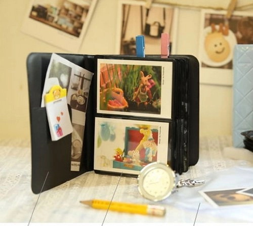 Instax Mini 64 Pockets PU Leather Photo Album