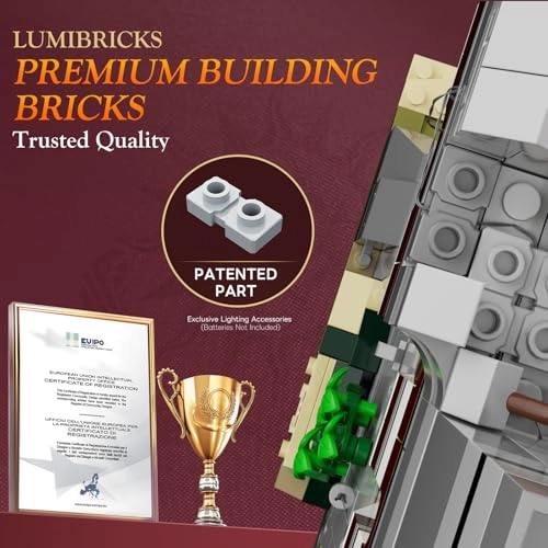 Medieval Castle Armory - 11 LEDs 4 Mini Figures