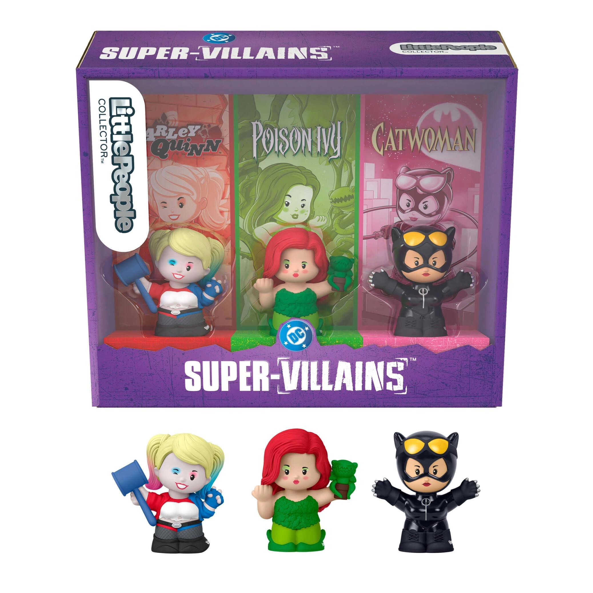 Mattel Harley Quinn + Catwoman + Poison Ivy - DC Universe - Special Edition Set (JKR80)