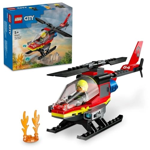 City Fire Rescue Helicopter (60411)