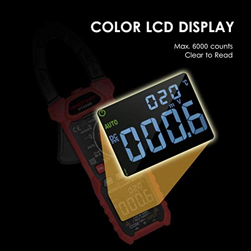 AC/DC Digital Clamp Meter - CAT III 1000V 40mm