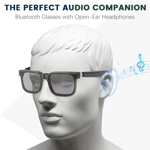 Bluetooth Glasses - Open-Ear UV400 5 Hours Music Playback