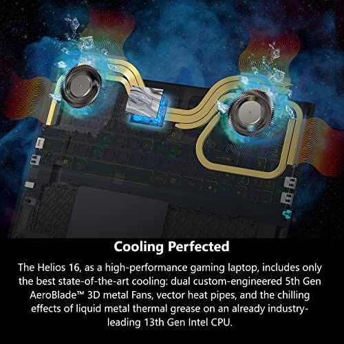 Predator Helios 16 PH16-71-71AV - 16'' Core i7-13700HX 16GB DDR5 1TB SSD