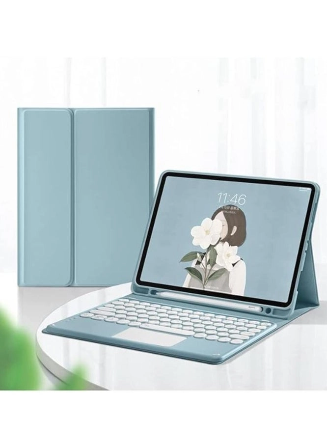 Keyboard Case with Touchpad and S Pen Holder for Galaxy Tab S9 Plus 12.4-inch (2023)