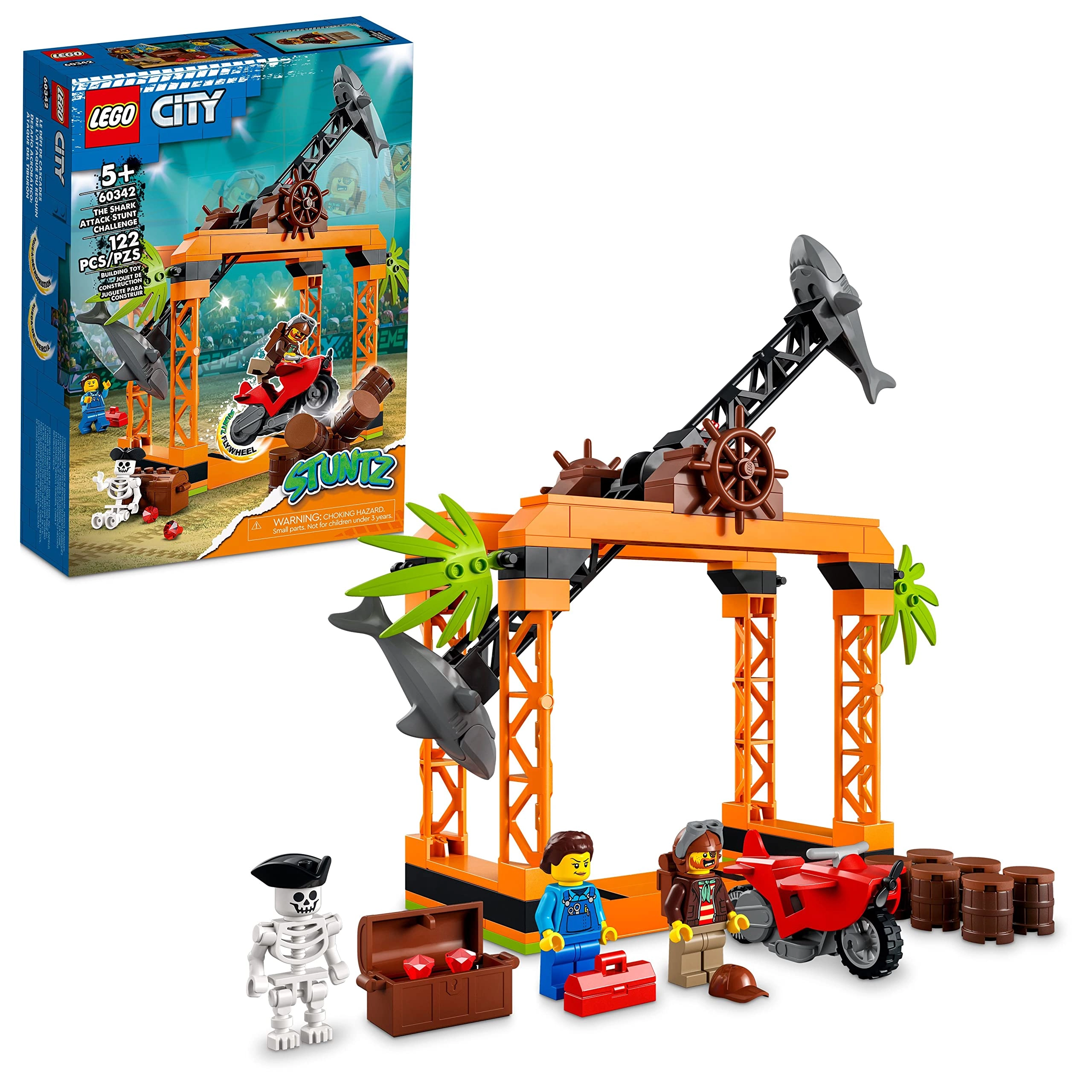 LEGO City Stuntz The Shark Attack Stunt Challenge