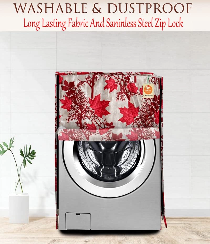 Front Load Washing Machine Cover - Washable Dustproof 23x23x33