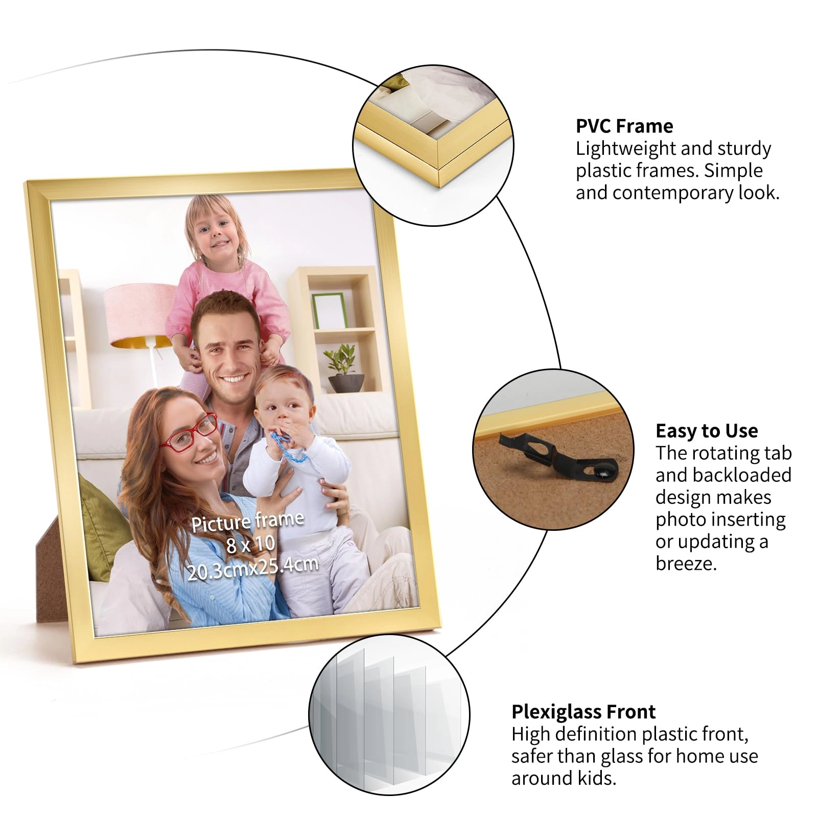 Picture Frame Set - 8.5x11