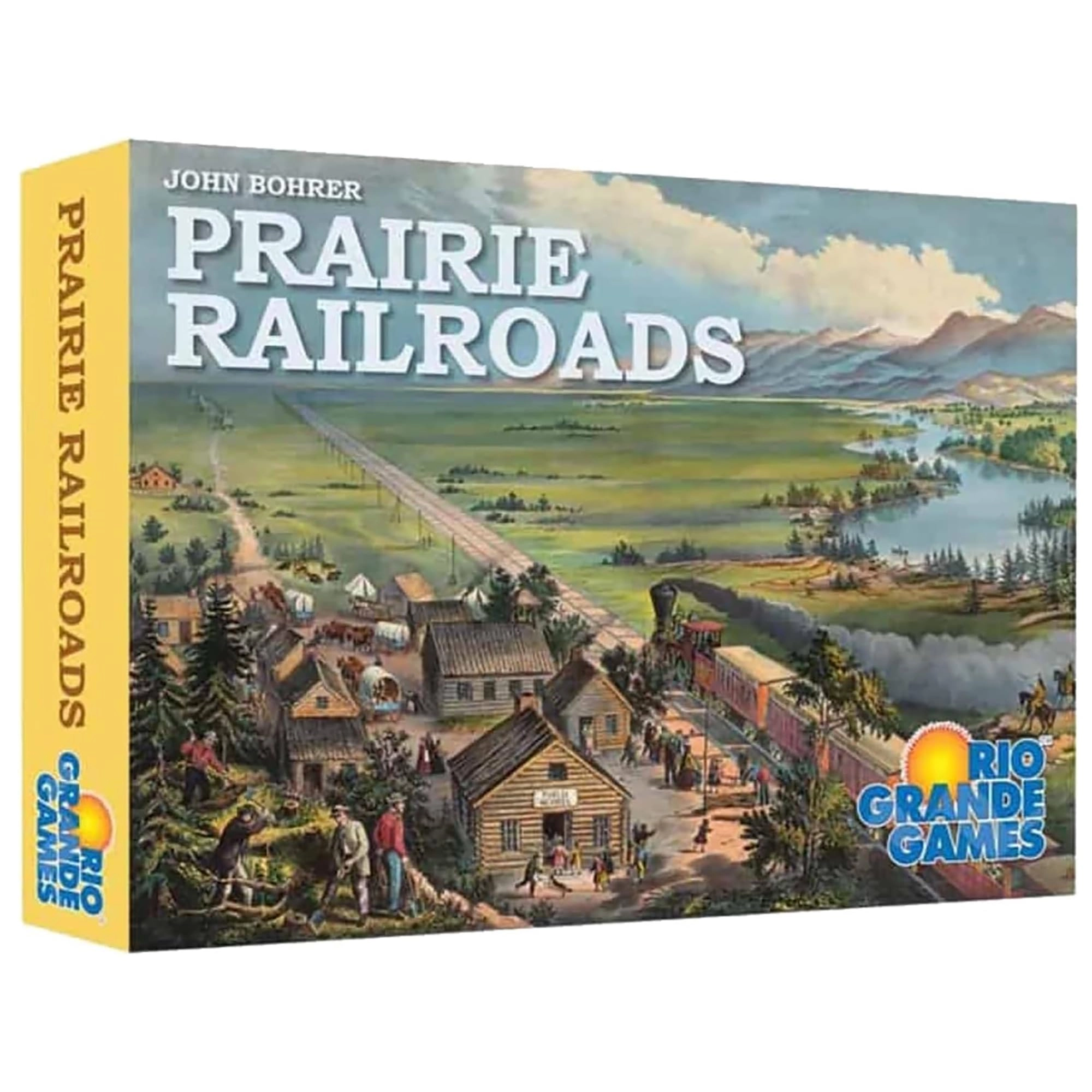 Rio Grande Games Prairie Railroads - Strategy Railway Investment Auction