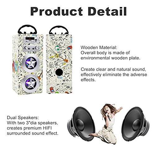Kids Bluetooth Doodle Pattern Musical Toy
