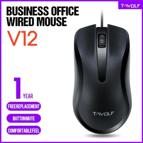 V12 Computer Gaming Mouse - Wired