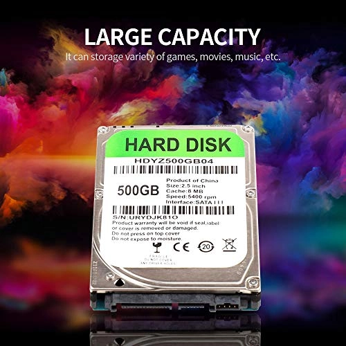 2.5" 5400rpm 8MB SATA 6Gb/s (ametoys787881373071) - 500GB