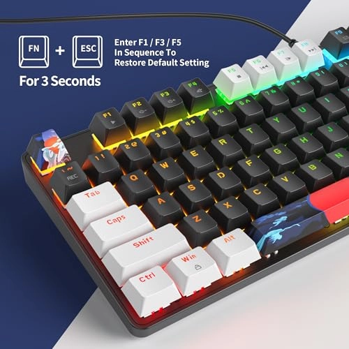 104 Keys Mechanical Gaming Keyboard - EN Wired