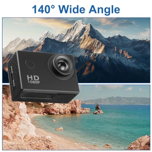 Action Camera - 32GB 1080P 30FPS