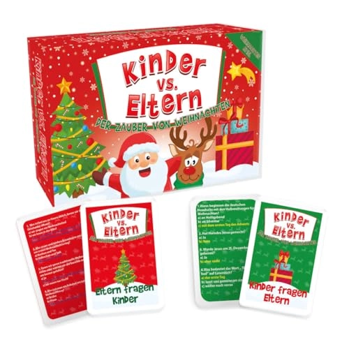 Kinder Contra Parents - The Magic of Christmas Card Game