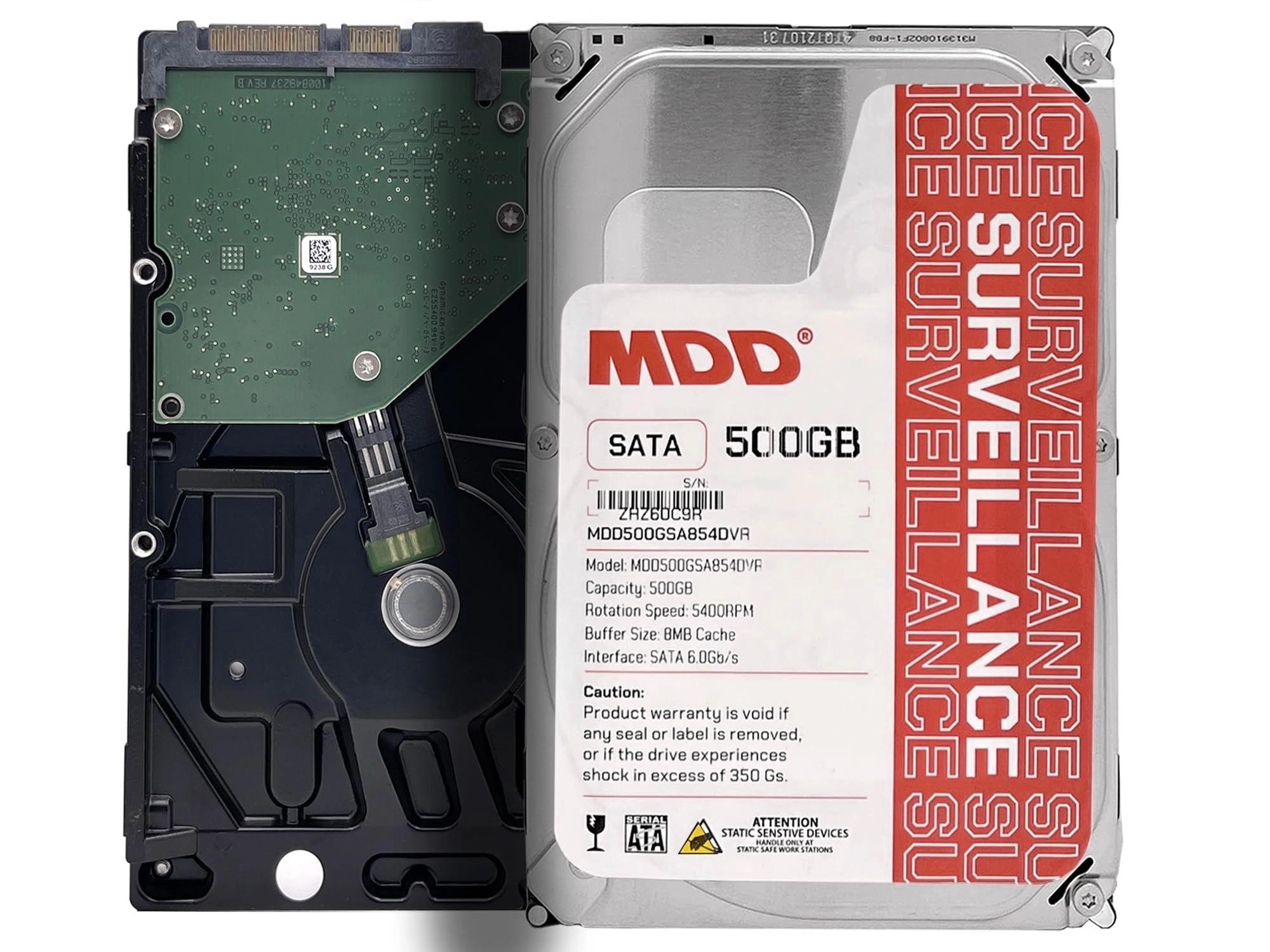 MDD MAXDIGITALDATA HD 3.5" 5900rpm 8MB SATA 3.0Gb/s (MDD500GSA859CCTV) - 500GB