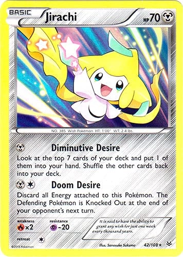 Pokémon Jirachi 42/108 - 1pcs