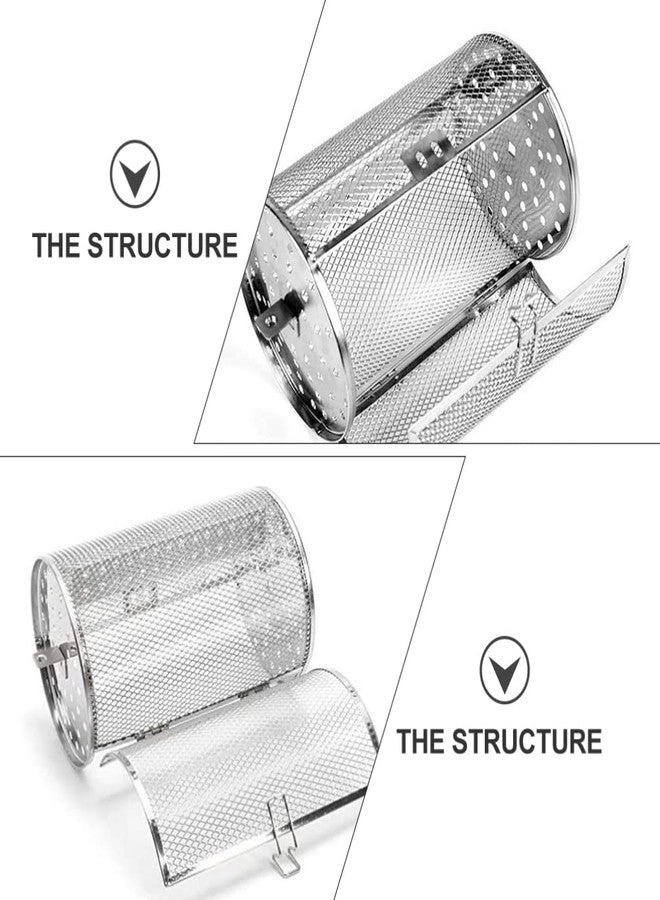 Rotary Grill Oven Baking Cage - Stainless Steel 2pcs