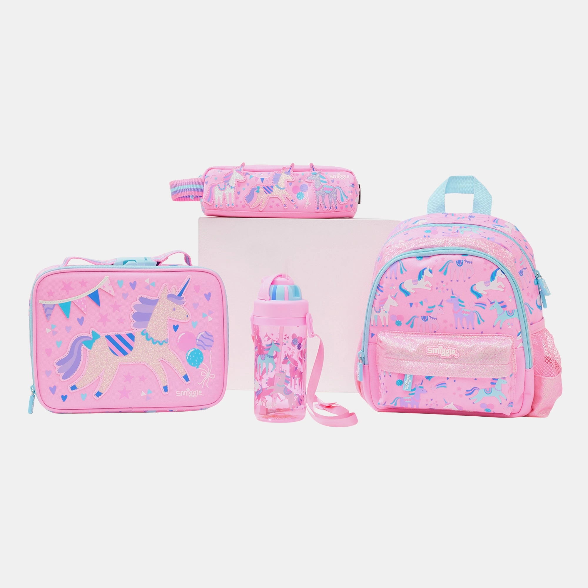 Teeny Tiny Square Lunchbox - Pink