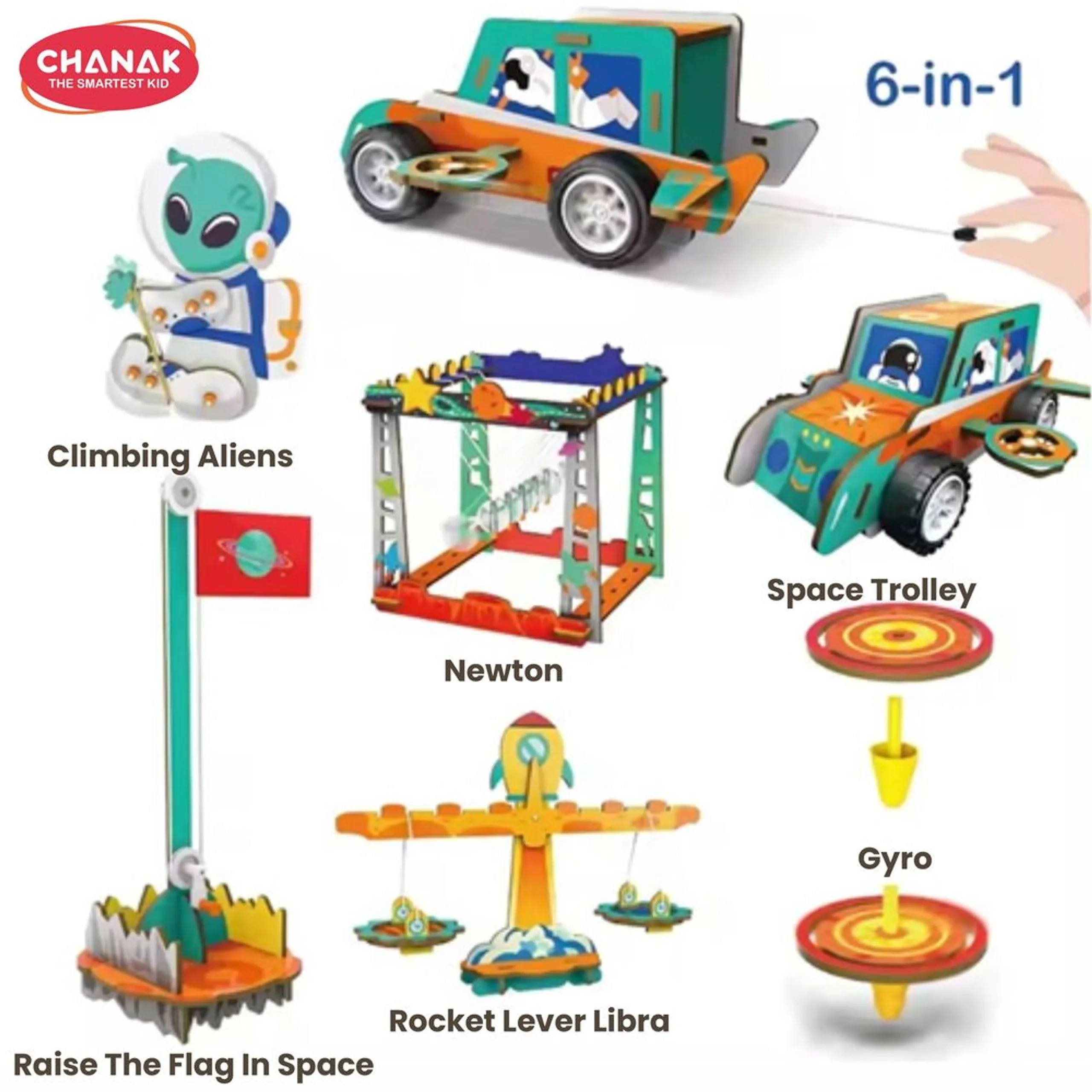 Mechanics Steam DIY Kit - 8 years+ 5 pieces