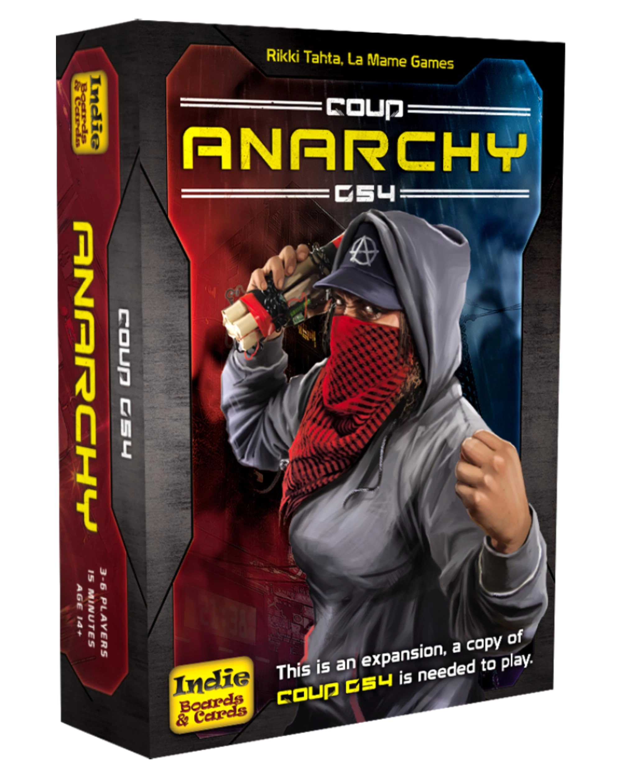 Indie Boards and Cards Coup Rebellion G54: Anarchy