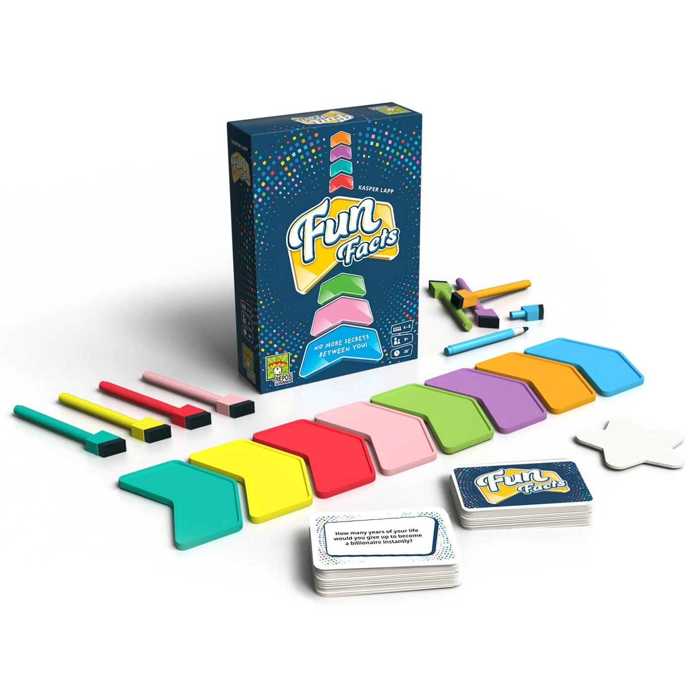 Fun Facts Party Game - English Ages 8+