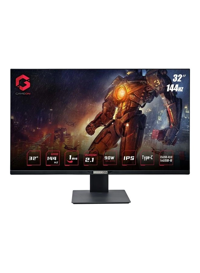 GameOn Gaming Monitor - GO32UHD144IPS 32 in 3840 X 2160