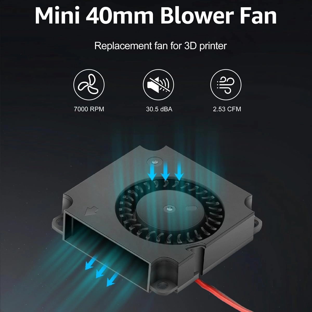 USB Blower Fan - 2Pcs 40mm